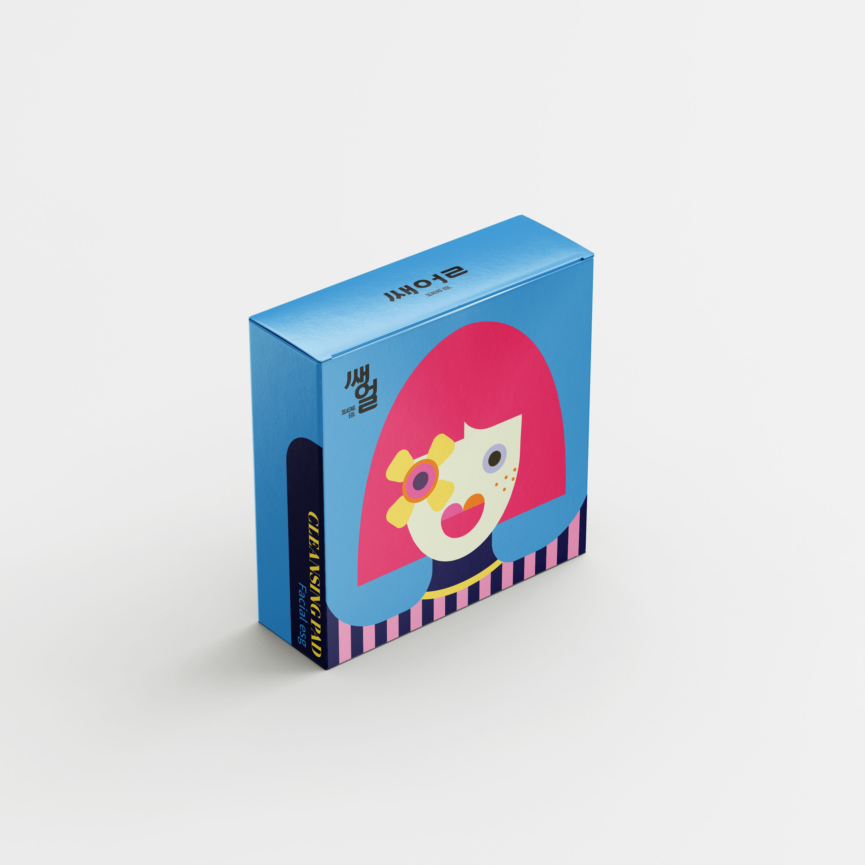 쌩얼 클렌징 드라이 패드 - 모든 패키지